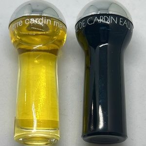 Bleu Marine De Cardin and Pierre Cardin Men's Eau de Toilette Mini's Vintage